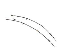 KIMISS Câble de Frein de Stationnement Arrière pour Tiburon 2003-2004, Câble Gauche Droit de Contrôle Précis, Remplacement Durable et Fiable