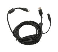 KIMISS Câble de Liaison de Caméra Câble d'alimentation de Données 2 en 1 pour CC2900e 3500e 2900ep 3000e - 9,8 Pieds Plug and Play pour Une Transmission Vidéo Transparente