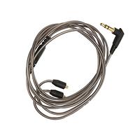 KIMISS Câble de Remplacement E Hone en Cuivre étamé HiFi 3,5 Mm Prise MMCX Câble coudé pour Casque SE425 UE900 AM PRO30-3,9 Pieds de Longueur