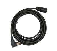 KIMISS Câble d'extension MIDI DIN à 90 Degrés - Adaptateur 5 Broches Mâle vers Femelle pour Clavier MIDI et Piano électrique, 9,8 Pieds de Long