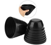 KIMISS Cache-poussière de Phare de Voiture, 95 Mm 3,74 Pouces Universel en Caoutchouc pour Phare de Voiture étanche à la Poussière Réglable Cache-poussière pour Kit de Conversion LED (Lot de 2)