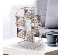 KIMISS Cadre Photo à Grande Roue, Support à Roue Rotative Unique, Cadre Photo pour Studio de Photographie de Mariage, Décoration de la Maison