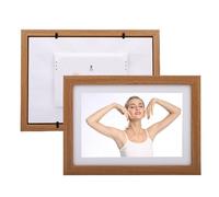 KIMISS Cadre Photo Numérique 13,3 Pouces, écran Tactile IPS HD avec Résolution 1280 X 800 et 32 Go de Stockage, Contrôle D'application sans Fil et Partage Multi-comptes, pour (Prise UE)