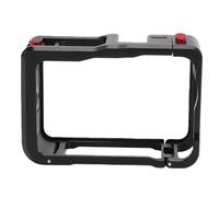 KIMISS Cage de Protection pour Caméra D’Action, Cadre avec Sabot pour Accessoire et Filetage 1 4 Pouce, Accès Complet Supérieur, for Prise de Vue et Enregistrement