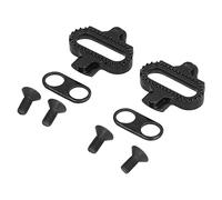 KIMISS Cales de Pédales de Vélo de Montagne, Ensemble de Plates-Formes d'équitation en Métal Compatibles SPD SH51 pour Une efficacité Améliorée