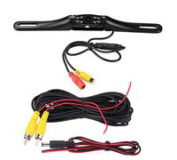 KIMISS Caméra de Recul de Voiture,Caméra de Stationnement Inversée Caméra de Recul avec Vue Arrière pour Plaque D'immatriculation Vision Nocturne Infrarouge pour Cars Trucks Van