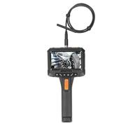 KIMISS Caméra d'inspection à Endoscope articulé 2MP HD avec Double Objectif 360°, écran IPS 5 Pouces et Conception Portable pour les Applications d'Endoscope Industriel (5M / 16.4Ft)
