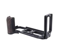 KIMISS Camera Handgrip L Plate for DF, Support de Poignée pour Appareil | Manche en bois noir, Installation rapide, Montage sécurisé, Support de tournage vertical