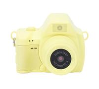 KIMISS Caméra Miniature 2K HD, Caméra CCD avec écran de 1,47 Pouces, Flash intégré, Charge de Batterie de Type C de 50 Minutes, pour étudiants Débutants Vlog Travel (Yellow)