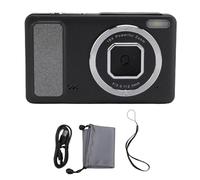 KIMISS Caméra Numérique 4K 64MP 18x Zoom AF Auto Focus Vlog Camera avec Une Lumière de Remplissage D'écran TFT de 2,4 Pouces pour la Photographie des Débutants