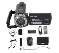 KIMISS Caméra Vidéo Caméscope 30MP 1080P HD écran LCD Zoom 16x Nocturne avec Microphone Télécommande