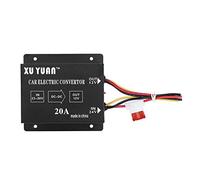 KIMISS Camion De Voiture DC 24 V à 12 V Convertisseur Électrique Convertisseur De Tension D'inverseur De Tension Transformateur Step-Down(24v to 12v/20A/240W)