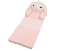 KIMISS Canapé de Chien Rose Pliable - canapé de Tire-grenage à éponge Douce, Canapé-lit d'ouvrir pour la Maison, l'hôtel, la Maternelle (3 Couches)