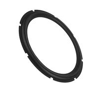 KIMISS Caoutchouc perforé de 12 Pouces, Réparation de Mousse, Accessoires de Haut-Parleur de Graves, Surround 12 Surround, Remplacement de Caisson de Basses ou Bricolage