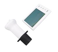 KIMISS Capteur de Niveau Ultra pour la Mesure de la Profondeur du Liquide - Compteur de Niveau de Réservoir d'eau sans Fil IP65 avec Fonctions de de la Température et d'alarme