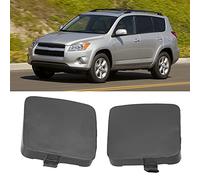 KIMISS Capuchon de Couverture d'oeil de Crochet de Remorquage de Pare-chocs Avant pour 2009-2012-2 Pièces Capuchon de Crochet de Remorquage de Remplacement Compatible avec 53286-0R907