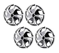 KIMISS Capuchons de Moyeu de Roue Universels de 14 Pouces, Protection Complète à Clipser | Protecteur de Jante élégant pour Voiture Camion S - Matériau ABS Durable