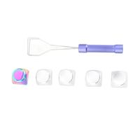 KIMISS Capuchons de Touches Décoratifs en Métal de qualité Supérieure pour Clavier Mécanique - Capuchons de Touches XDA élégants avec de Belles Textures (Silver)