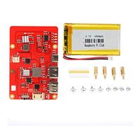 KIMISS Carte d'extension de Batterie au Lithium UPS avec Alimentation de Secours 4000 MAh - Intérieur/UPS Hat 4 Modèle B/3B +/3B