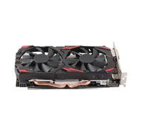 KIMISS Carte Graphique RX 580, Carte Vidéo PCB 16 Cartes Graphiques de Jeu pour Ordinateur PCI Express 3.0 avec 8 Go GDDR5 256 Bits, Prise en 8K avec 2 Ventilateurs de