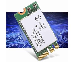 KIMISS Carte Réseau Fil Double Bande QCNFA435 NGFF/M.2 pour IdeaPad 510-15IKB, E470, E570, E31-80, 43 AC, connectivité 4.0