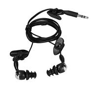 KIMISS Casque de Conduction étanche avec Un Bouchon de 3,5 Mm, des Bouchons d'oreille Nominaux IP68, des d'oreilles, de la Natation, de la Course, du Surf et du Cyclisme Idéal (Black)