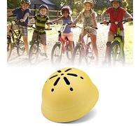 KIMISS Casque de sécurité pour bébé et Tout-Petit, pour Vélo, Scooter, Patinage à roulettes, Taille Réglable, ventilé, Protection Confortable pour (Yellow)