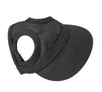 KIMISS Casquette de Baseball pour Petits Chiens, Chapeau de Soleil Réglable avec Trous pour Les Oreilles - Bonnet de Soleil Léger pour Les Activités (M)