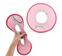 KIMISS Cassin de Baby Shower Imperméable pour - Chapeau de Shampooing élastique, Bleu, Design de Dessin animé pour la Protection de la Baignade et de la Coupe des Cheveux (Rosé)