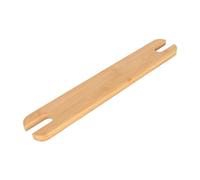 KIMISS Chaises Hautes en Bambou Naturel pour bébé, Hauteur Réglable, Pédale, Repose-pieds, Empêche le Glissement, Accessoires en Bois de Bambou
