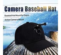 KIMISS Chapeau de Baseball de la Caméra avec J Mount et Plus | Photographie en Coton Confortable, Escalade, Voyage