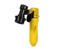 KIMISS Chargeur de CO2 Portable Cornelius Keg - Chargeur de Fût, Injecteur de CO2, Distributeur de Bière Pression, Verrouillage à Bille pour Valve de Soda Homebrew Noir - Solution de Brassage Maison