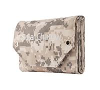 KIMISS Chargeur Solaire USB Portable - Panneau Solaire Pliable pour Le Camping, Kit étanche 12 W, Idéal pour Les Aventures