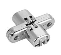 KIMISS Charnières Cachées en Alliage de Zinc de qualité Supérieure - Invisibles, Durables et Robustes pour Portes et Tables - Ouverture à 180 Degrés (Super Petit)