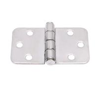 KIMISS Charnières Marines en Acier Inoxydable, Charnière de Trappe de Bateau en Acier Inoxydable 304 2,72 X 1,57 Pouces, Robuste, Antirouille, Poli Miroir avec 6 Trous de Vis, pour