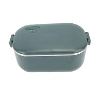 KIMISS Chauffe-aliments Portable + Boîte à Déjeuner électrique, capacité de 48W, 1L, Chauffage Efficace et Uniforme + Boîte à Déjeuner Chauffante pour Voyage et Bureau (12V)