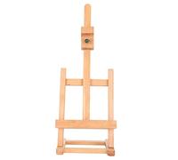 KIMISS Chevalet d'art Réglable pour la Peinture - Petit Chevalet de Table en Hêtre Idéal pour les étudiants et les Professionnels, Parfait pour les écrans de Bureau et les Toiles Miniatures
