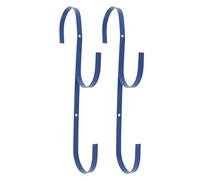 KIMISS Cintres pour Poteaux de Piscine, 2 Pièces, écumeurs Télescopiques en Aluminium Robustes et Outils de Jardin, Crochets de Montage