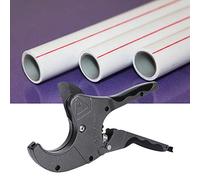 KIMISS Ciseaux Coupe-Tubes Robustes pour Tubes PPR, PE de 20 à 64 Mm - Outil de Coupe de Professionnel avec Lames en Acier au Manganèse traité Thermiquement et Poignée à Ressort de sécurité