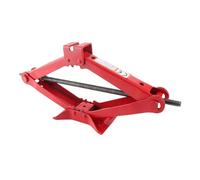 KIMISS Ciseaux pour Levage et Kit de Pneus de Voiture, Ciseaux Rouges Portables pour SUV, Camping-Car, Camion - Construction en Fer Robuste (2T)