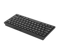 KIMISS Clavier Cyrillique Claviers D'ordinateur Abs Claviers D'ordinateur Design Ergonomique Ultra-Mince Mini Filaire Durable 78 Touches Clavier Mécanique pour Ordinateurs Portables (Russe)