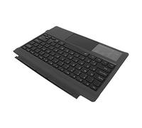 KIMISS Clavier sans Fil avec Couvercle de Type TouchPad Pro - Clavier Noir Rechargeable Portable avec 7 Couleurs Rétro-éclairage 3/4/5/6/7/ Plus - Electronics/Computers &