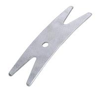 KIMISS Clé à Guitare, Outil pour le Réglage des Basses et du Potentiomètre, clé Multifonction en Acier Inoxydable avec Support en Microfibre