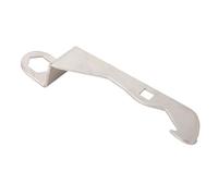 KIMISS Clé à Hélice Robuste en Acier Inoxydable 304 de qualité Marine, Longueur de 10 Pouces pour écrou Hexagonal de 1 à 1/16 Pouces, Outil d'Hélice Durable et Léger