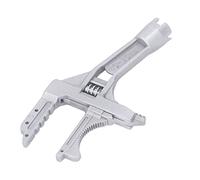 KIMISS e Plombier Multifonctionnelle pour évier et Robinet, Outil en Alliage d'aluminium à Grande Ouverture pour les Espaces Restreints