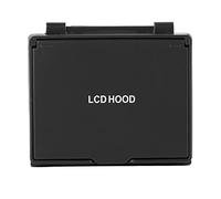 KIMISS Clip d'écran LCD sur Le Couvercle pour D850 Plastique D850 Silicone Caméra écran LCD Capot Pliant Couverture Suneive pour D850 Noir