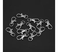 KIMISS Clips de Verrouillage pour Cage à Oiseaux, 12 Pièces, Boucle de Porte en Fer Robuste, Déclencheurs Anti-Fuite pour Cages et Petits Animaux