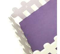 KIMISS Clôture - PVC Lavable et Amovible pour Hamsters, Oursons Dorés, Planeurs à Sucre (Fond Violet)