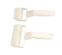 KIMISS Coinette de Pâte à Bois et Ensemble de Rouleaux pour les Biscuits, les Tartes, le Pain et les Tartes - Outil de Cuisine Ergonomique pour des Conceptions de Treillis Faciles (S et L)