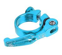 KIMISS Collier de Serrage de Selle de Vélo 31,8 Mm - Collier de Serrage Léger en Alliage d'aluminium à Dégagement Rapide pour Vélos de Montagne et de Route - Design Tendance avec Résistance à la